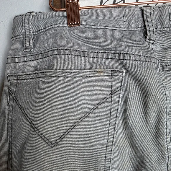 John Varatos Black Weft Jeans In Shark Size 30